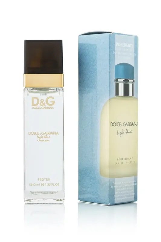 40 мл D&G Light Blue Pour Homme чоловічий