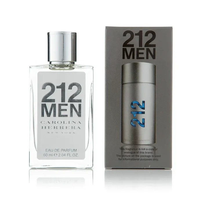 Міні парфум 60 мл для чоловіків Carolina Herrera 212 Men