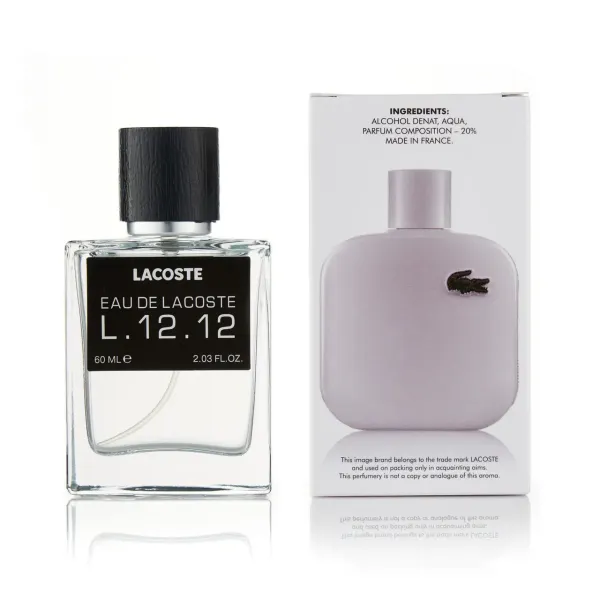 Парфуми Lacoste Eau De L.12.12 Blanc 60 мл (голограма)